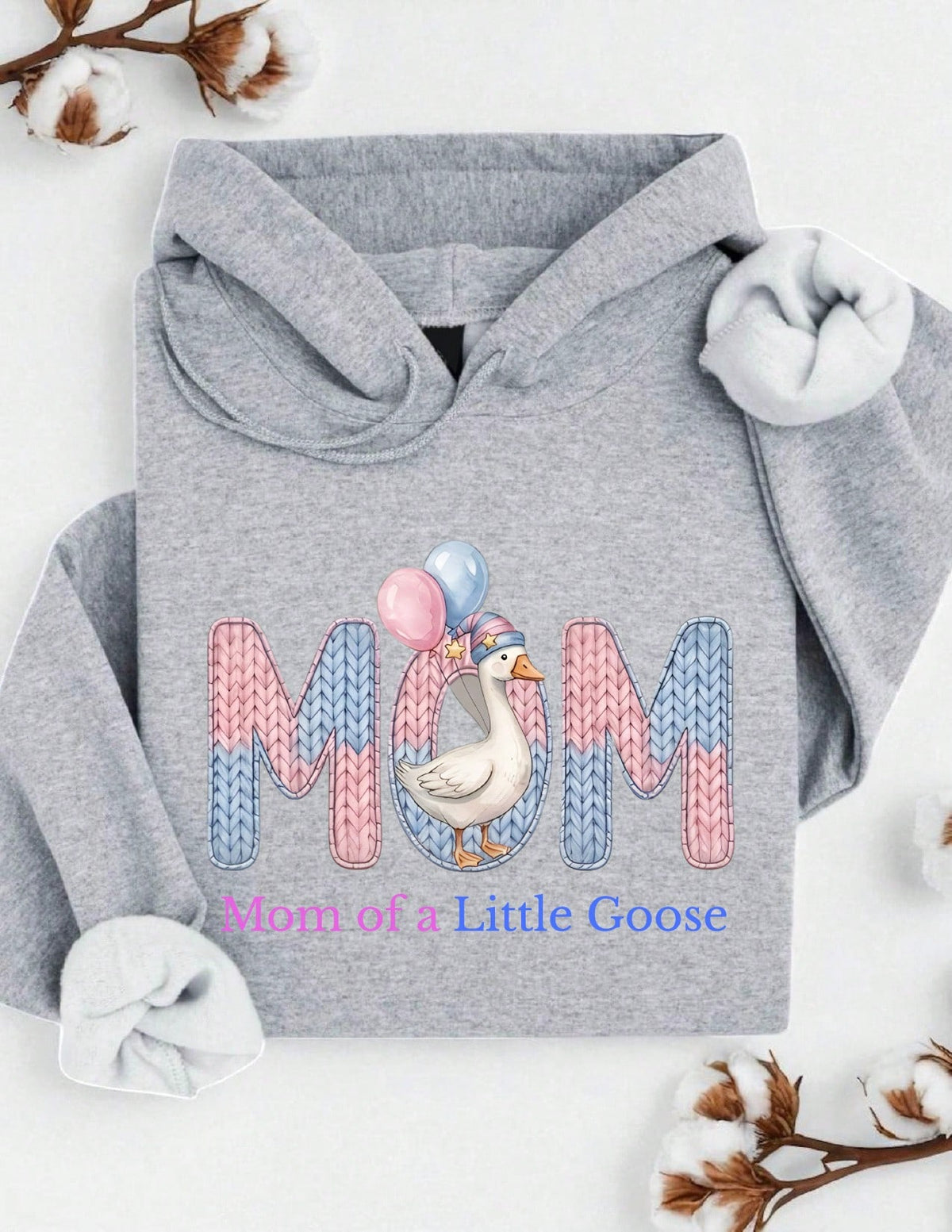 1PC Little Goose 1st Birthday Matching Family Hoodie
