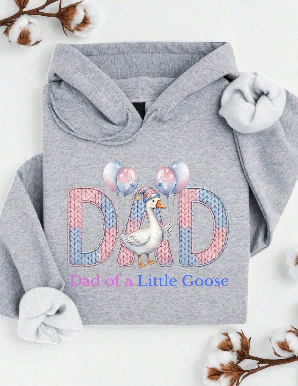 1PC Little Goose 1st Birthday Matching Family Hoodie