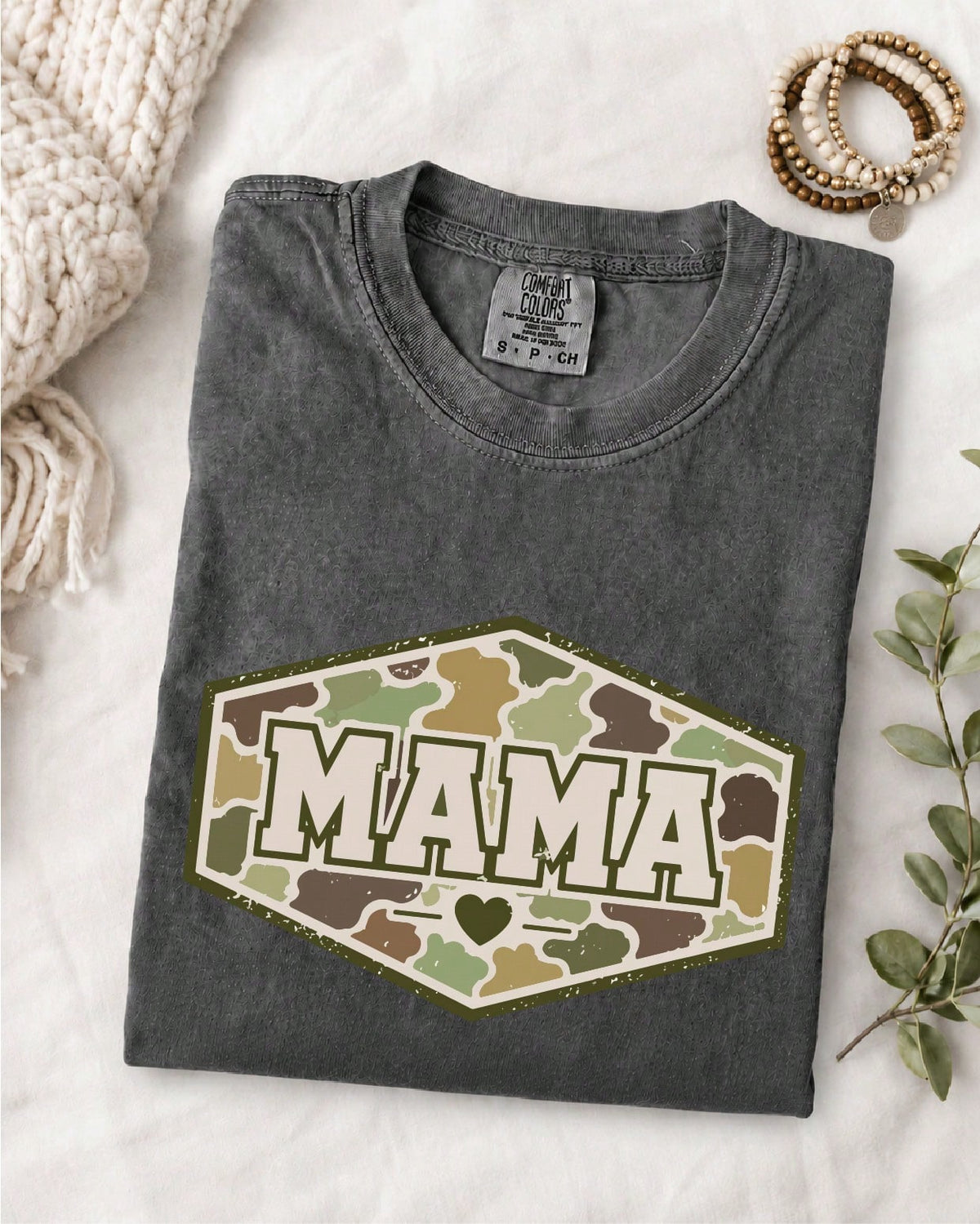 Camouflage Mama T-Shirt