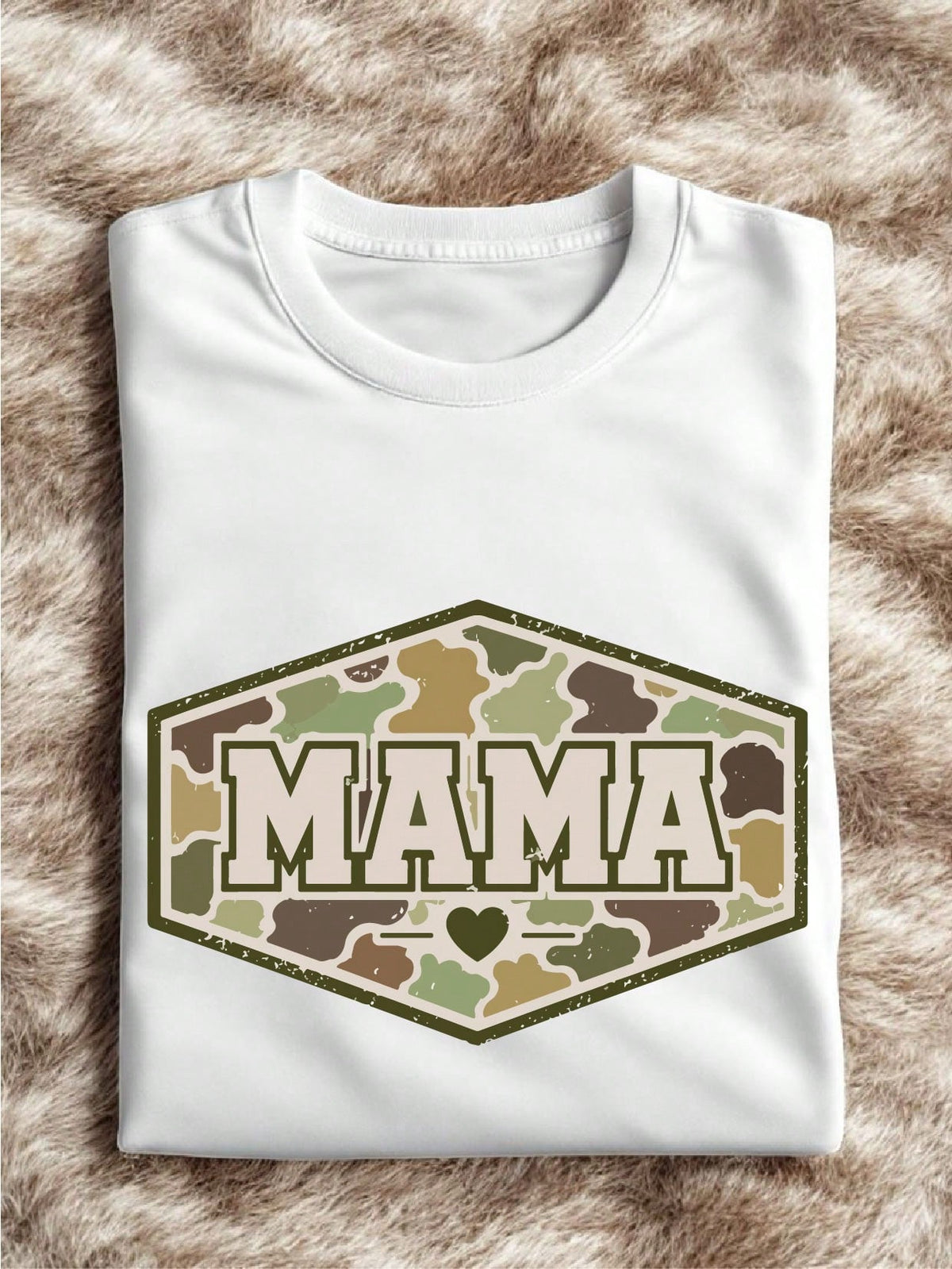Camouflage Mama T-Shirt