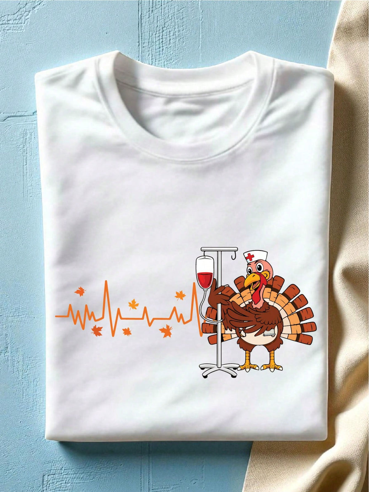 Nurse Turkey Thanksgiving T-Shirt