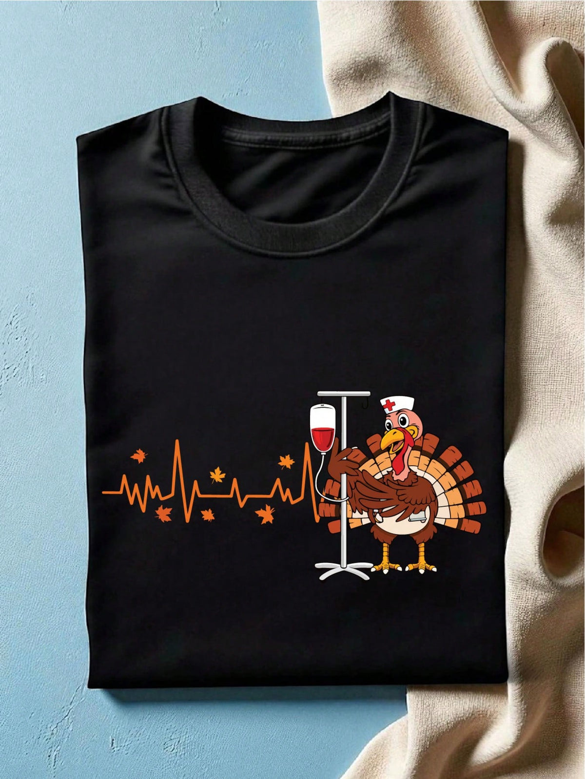 Nurse Turkey Thanksgiving T-Shirt