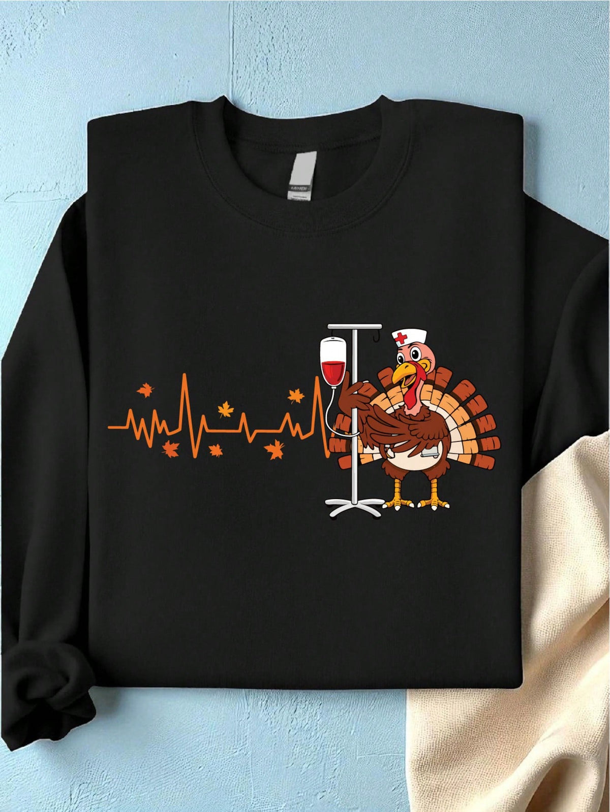 Nurse Turkey Thanksgiving Sweatshirt