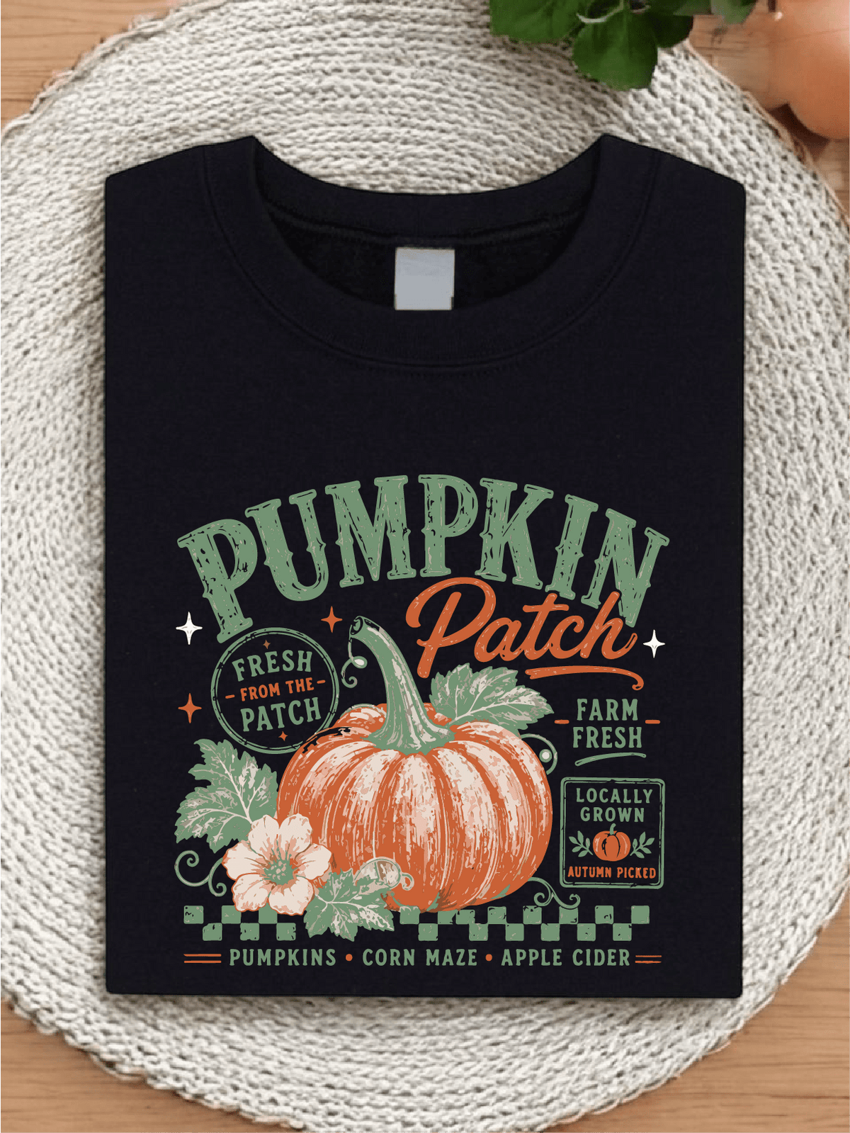 Retro Pumpkin Patch T-Shirt