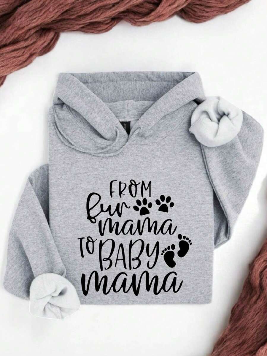 From Fur Mama To Mama Hoodie