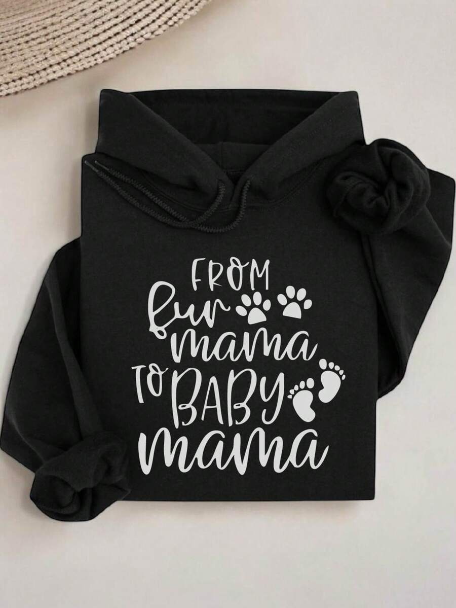 From Fur Mama To Mama Hoodie