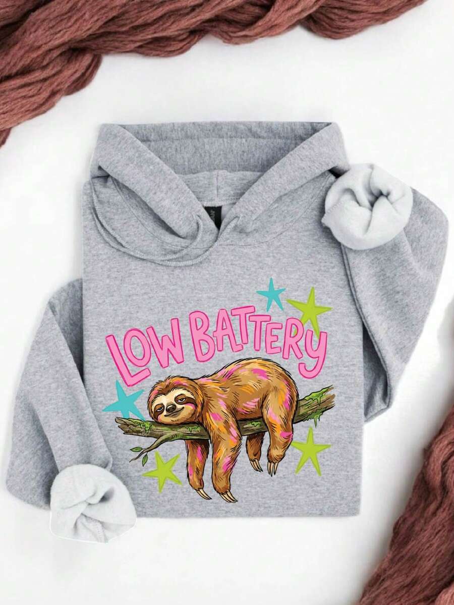 Funny Sloth Hoodie