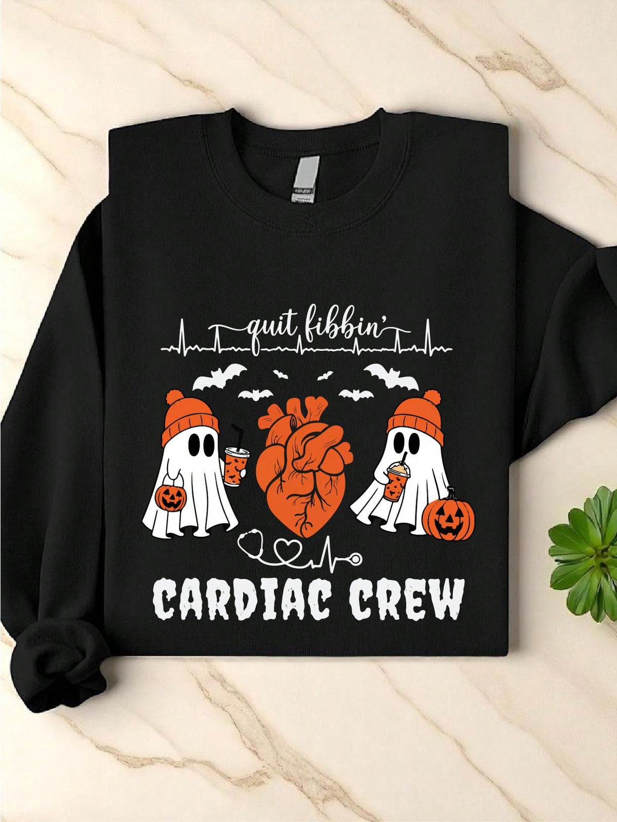 Halloween Cardiac Crew Sweatshirt