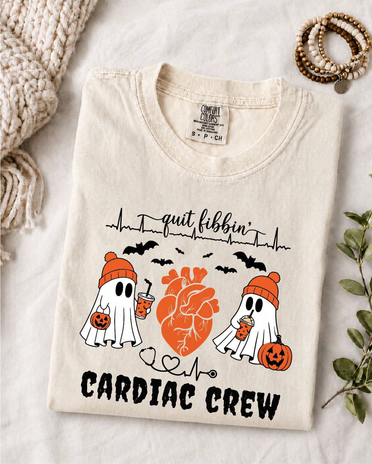 Halloween Cardiac Crew T-Shirt