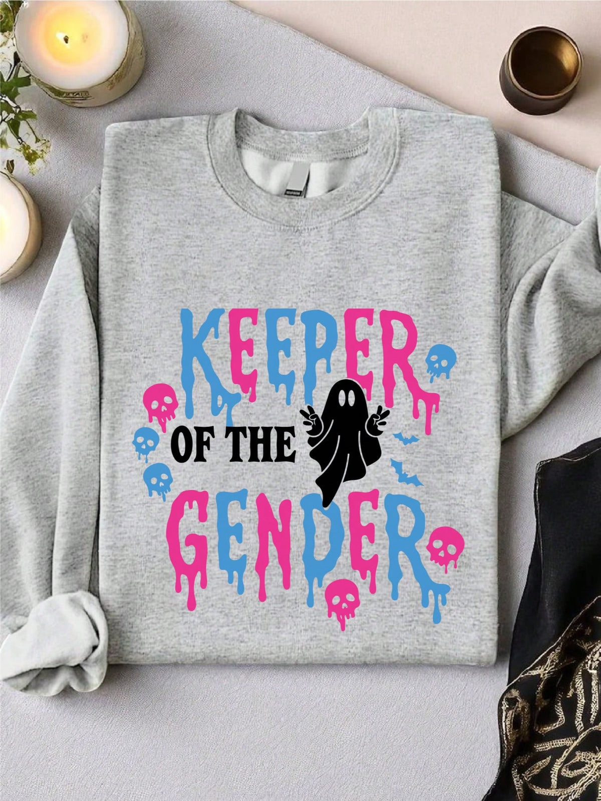 Retro Keeper Of The Gender Ghost Sweatshirt
