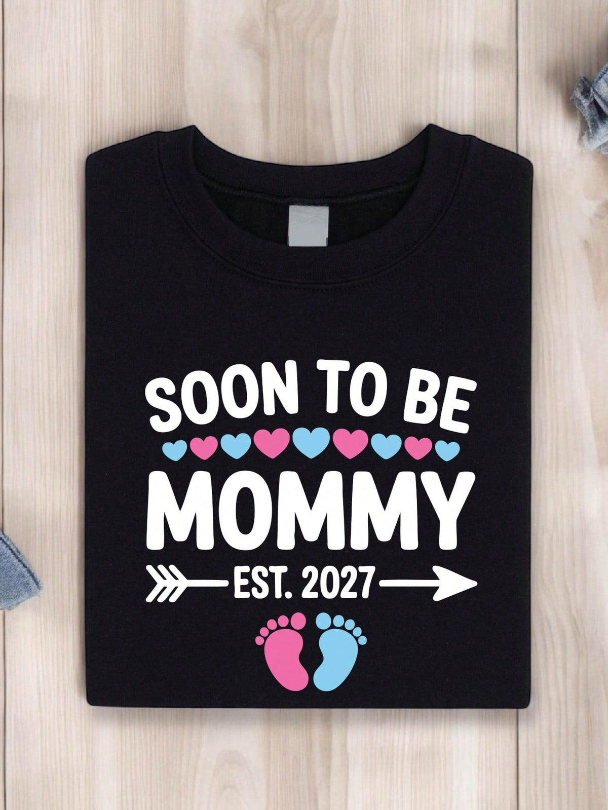 Soon To Be Mommy Est. 2027 T-Shirt