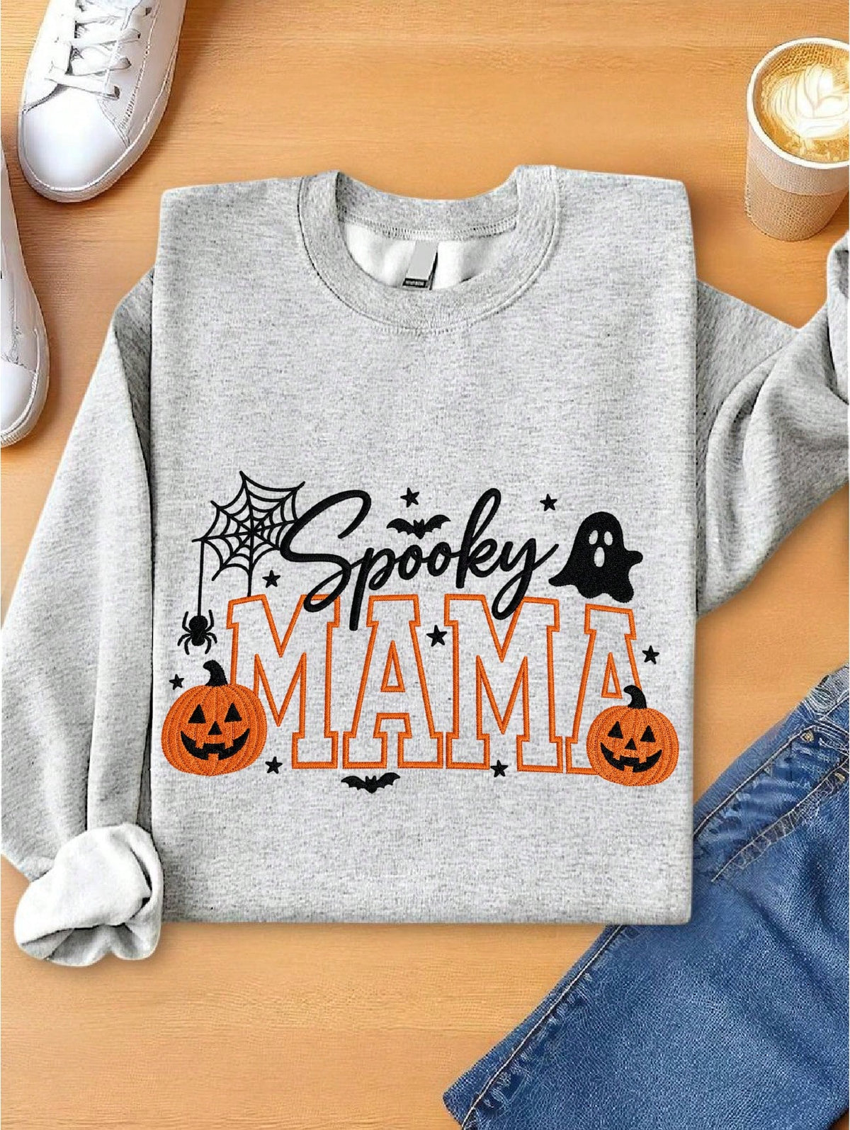 Spooky Mama (DTF Graphics Prints) Sweatshirt