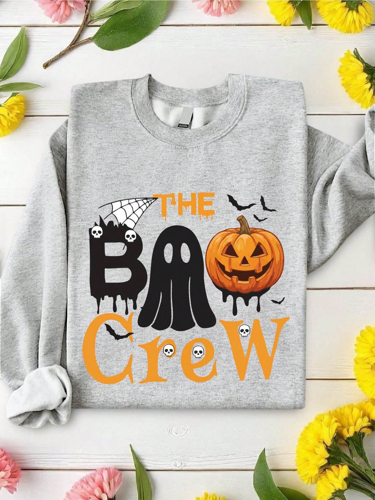 The Boo Crew Halloween Sweatshirt