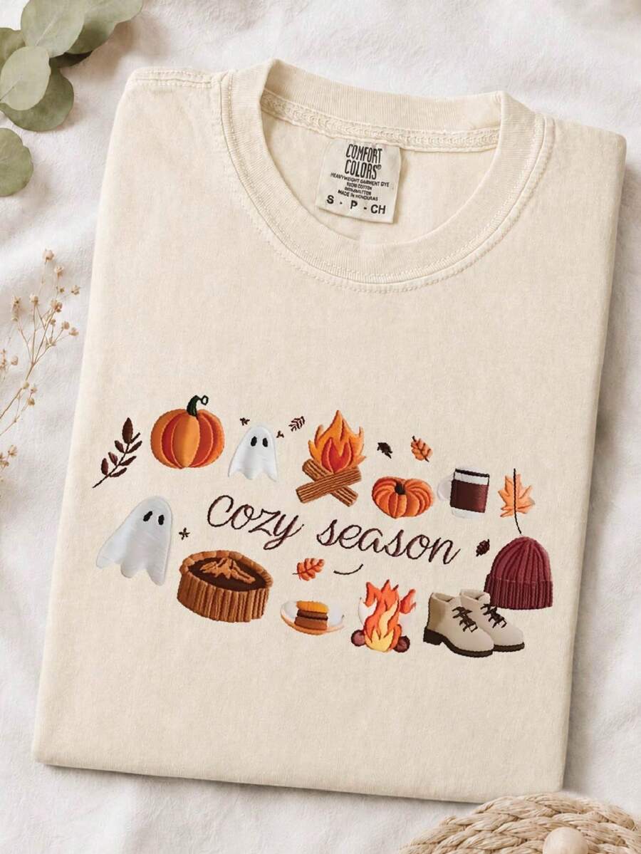 Cozy Season (DTF Graphic Print) T-Shirt
