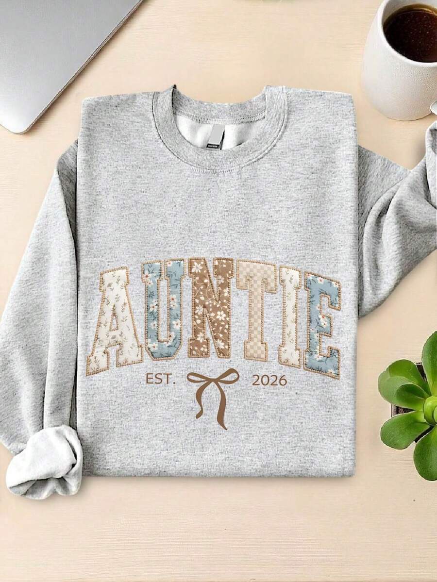 Auntie Est 2026 (DTF Graphic Prints) Sweatshirt
