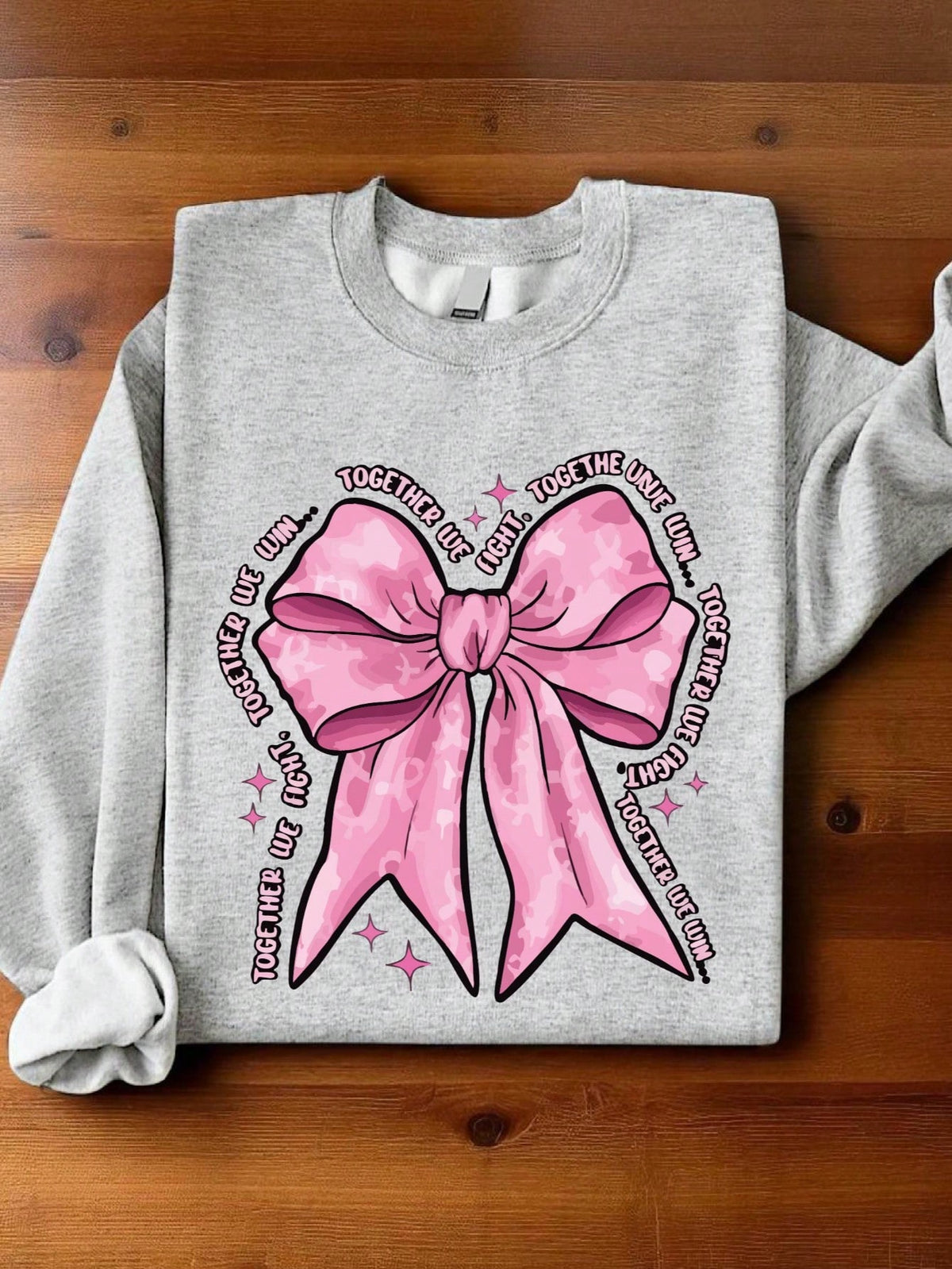 Together We Fight Coquette Sweatshirt