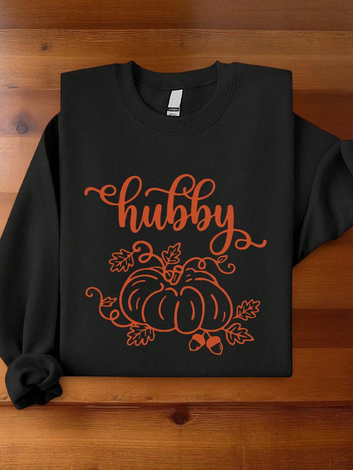 1 PC Wifey Hubby Pumpkin Sweatshirt
