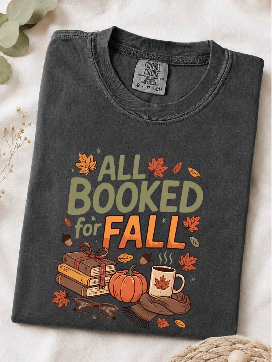 All Booked For Fall T-Shirt