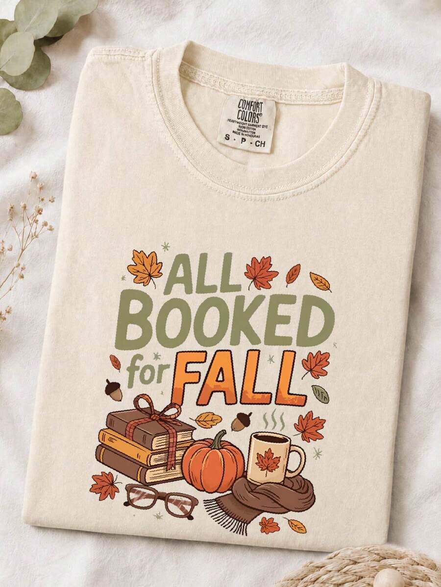 All Booked For Fall T-Shirt