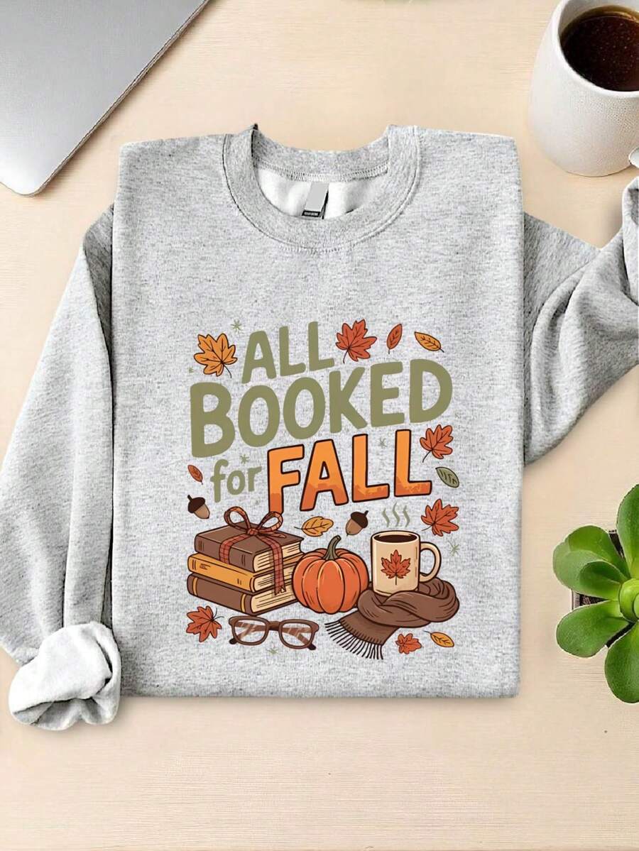 All Booked For Fall Sweatshirt