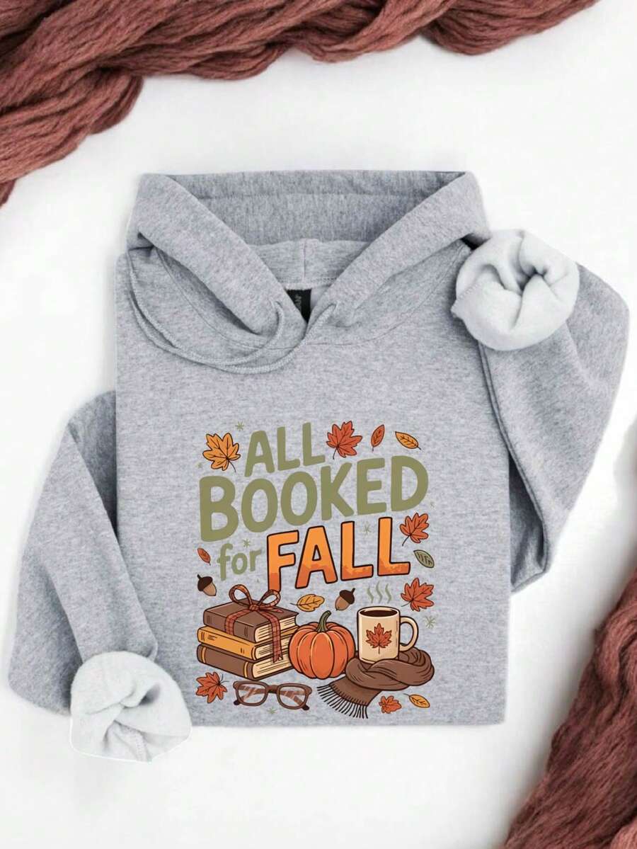 All Booked For Fall Hoodie