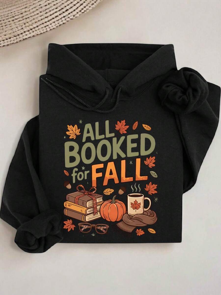 All Booked For Fall Hoodie