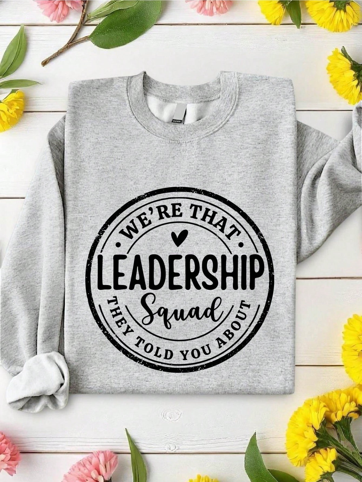 Retro Leadership Crew Sweatshirt