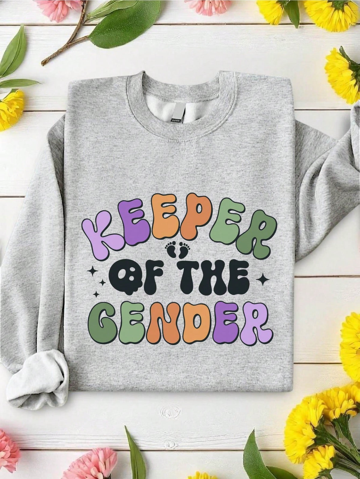 Halloween Gender Reveal Sweatshirt