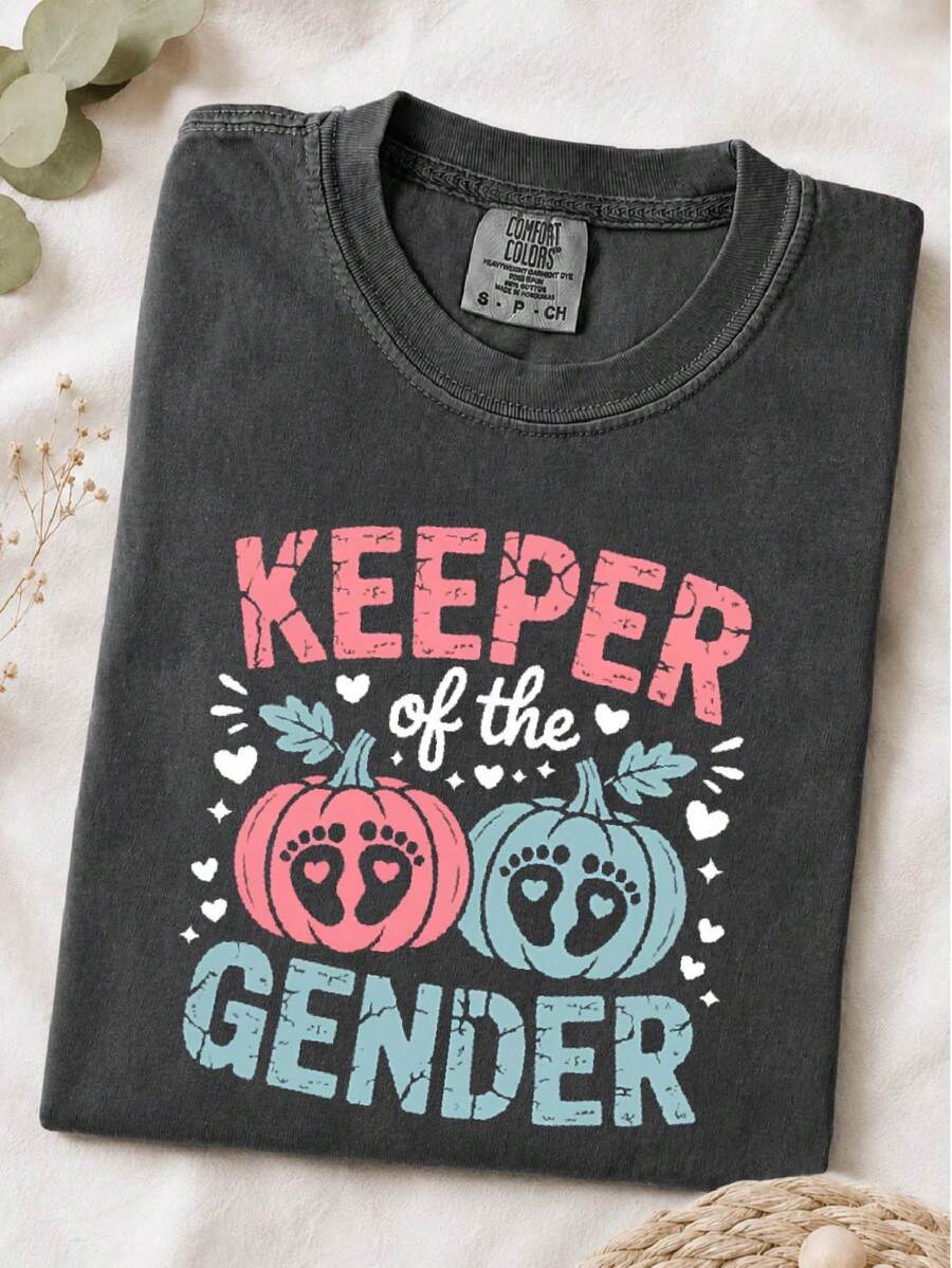 Keeper Of The Gender Pumpkin T-Shirt