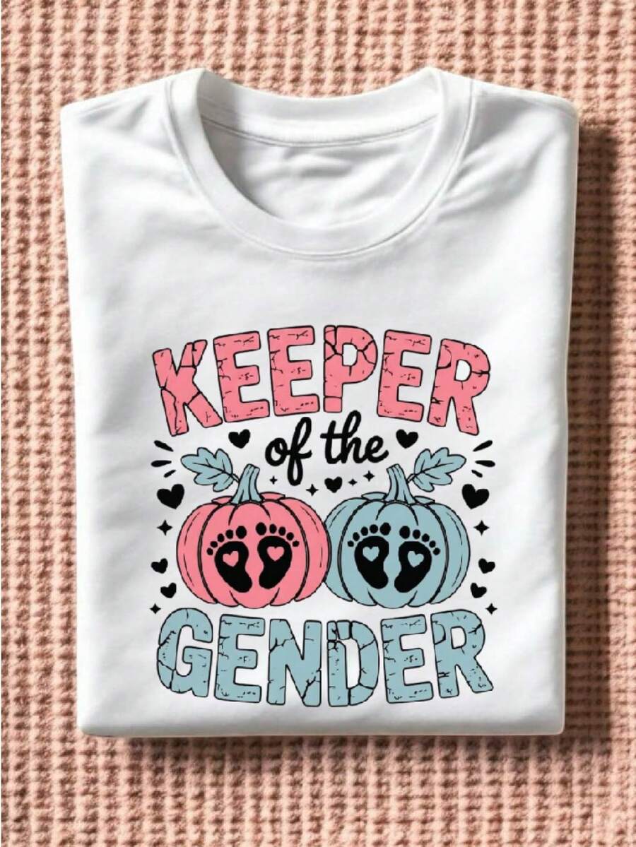 Keeper Of The Gender Pumpkin T-Shirt