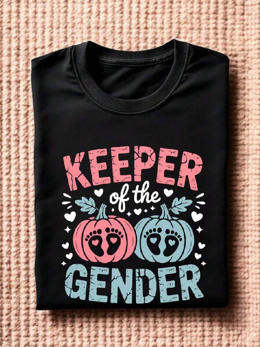 Keeper Of The Gender Pumpkin T-Shirt