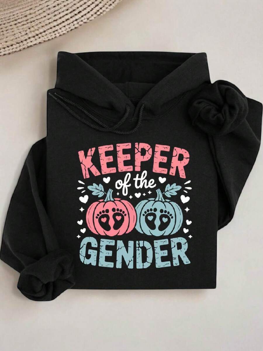 Keeper Of The Gender Pumpkin Hoodie