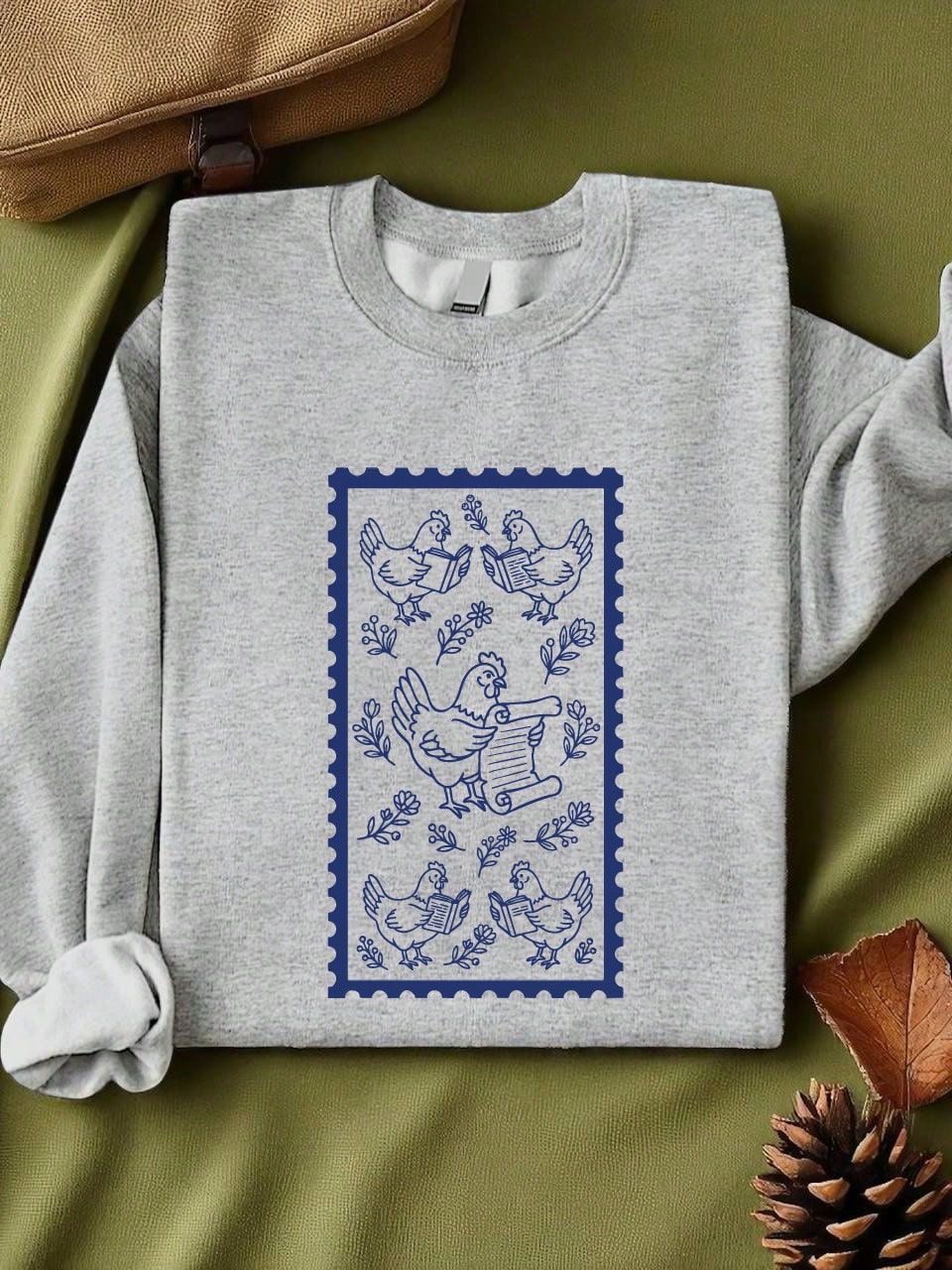 Bookish Chicken Sweatshirt