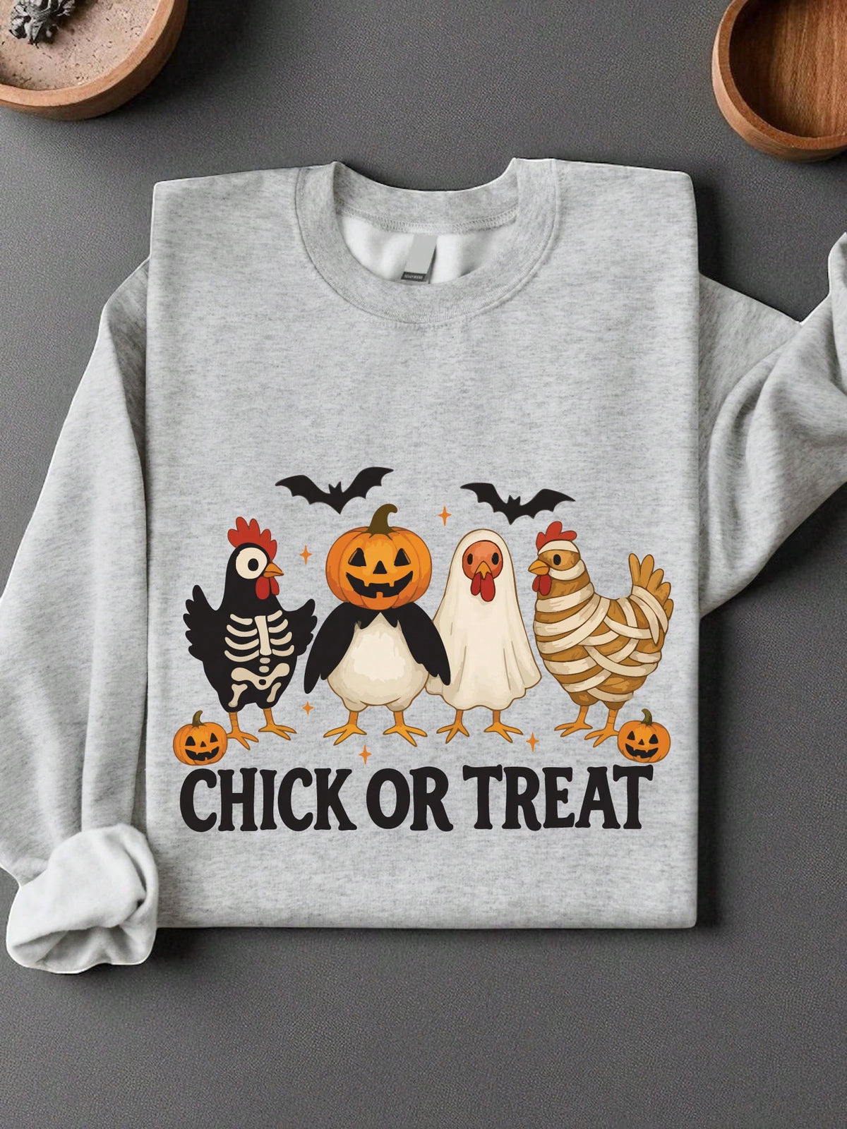 Chick Or Treat Sweatshirt