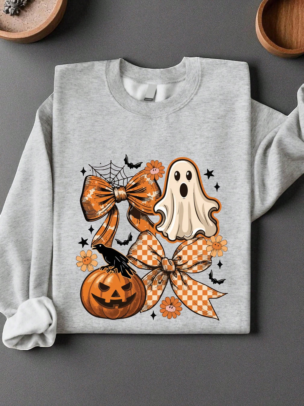 Vintage Halloween Ghost Sweatshirt