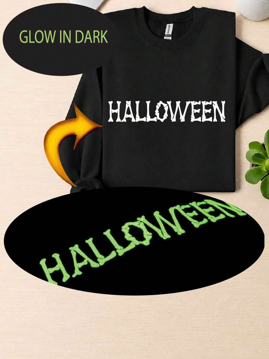 Halloween Glow In Dark Sweatshirt