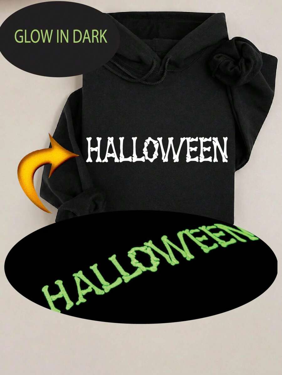 Halloween Glow In Dark Hoodie