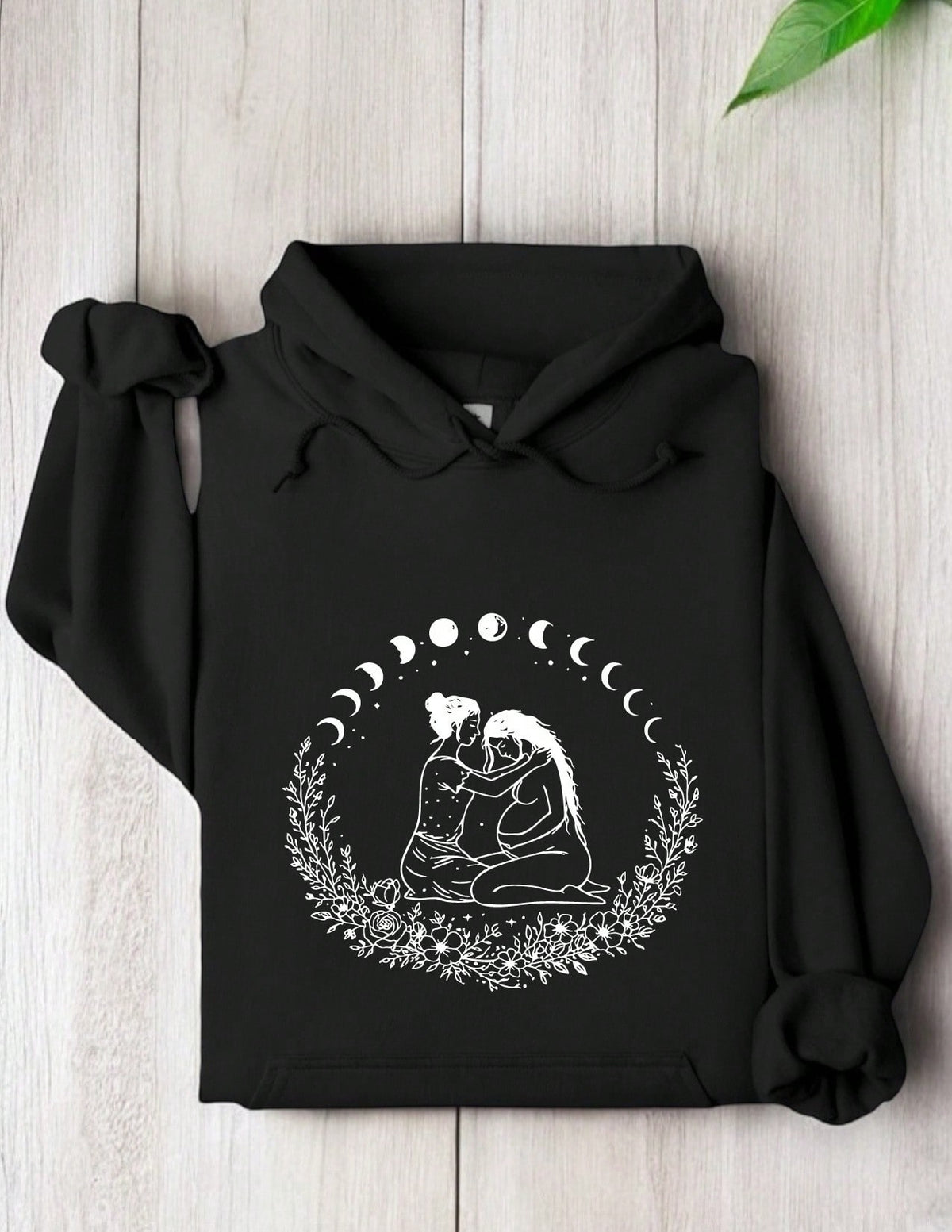 Celestial Pregnancy Doula Midwife Hoodie