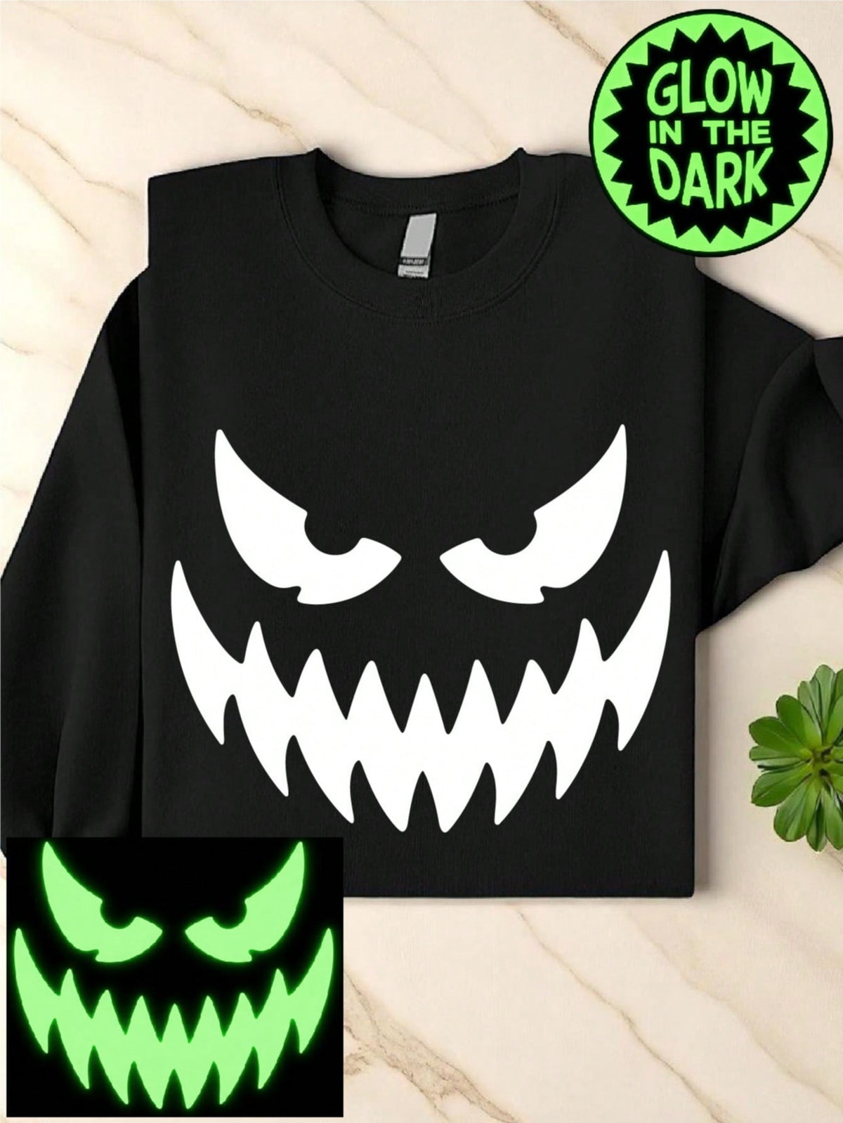 Glow In The Dark Halloween Sweatshirt