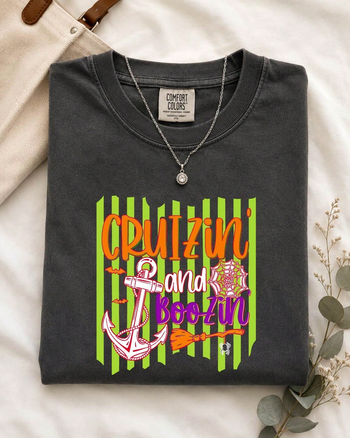 Halloween Cruisin' And Boozin' Comfort T-Shirt