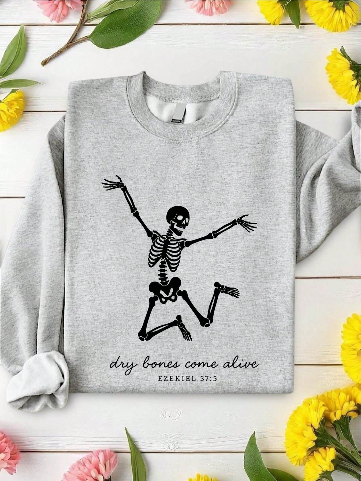 Christian Halloween Skeleton Sweatshirt