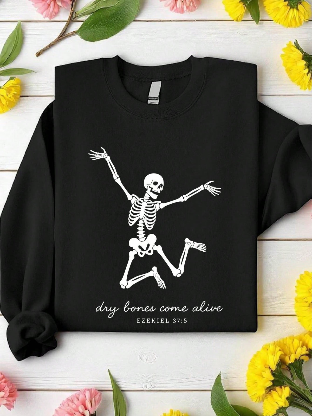 Christian Halloween Skeleton Sweatshirt