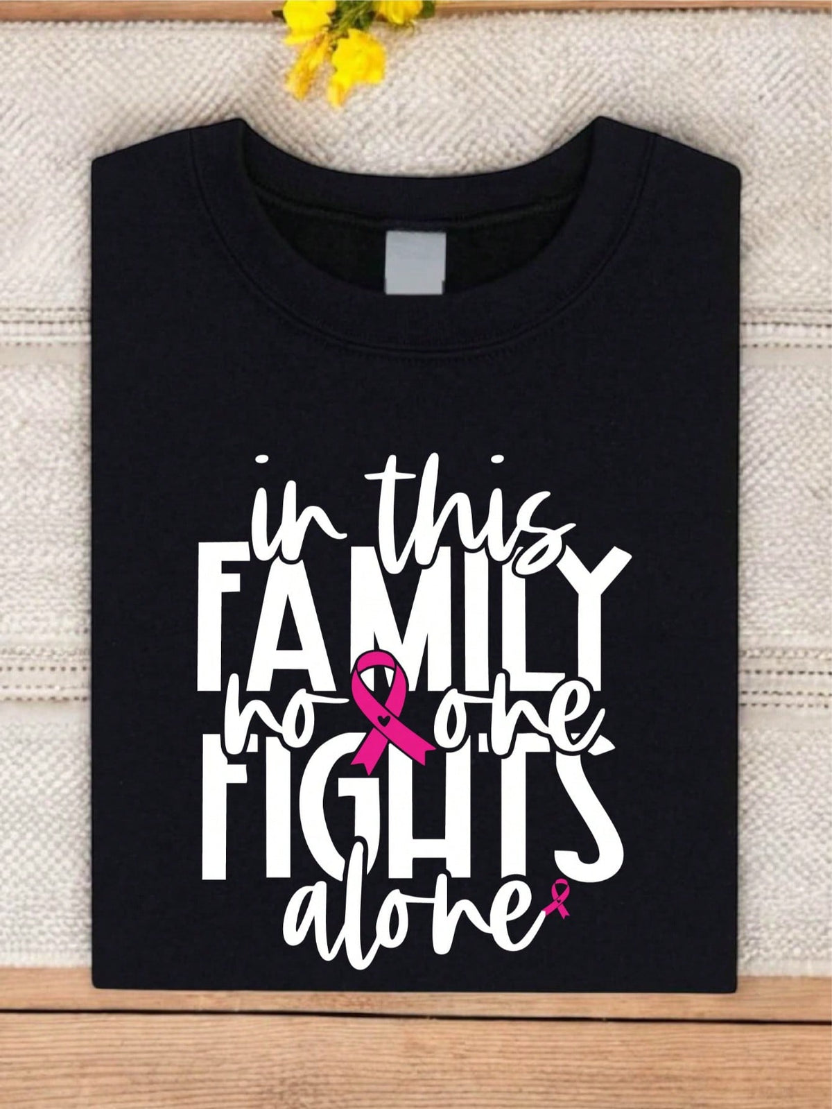 In This Family No One Fights Alone T-Shirt