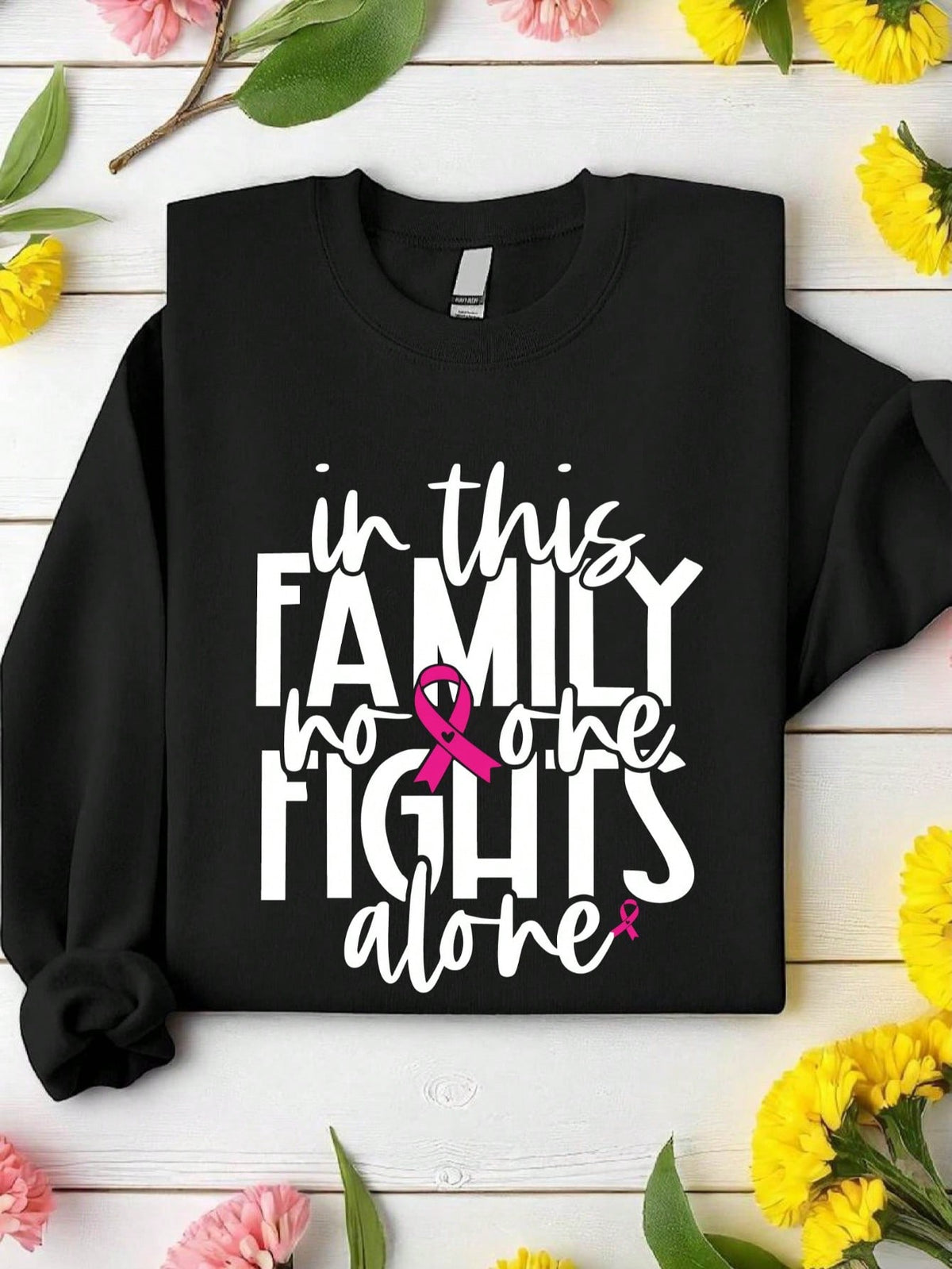 In This Family No One Fights Alone Sweatshirt