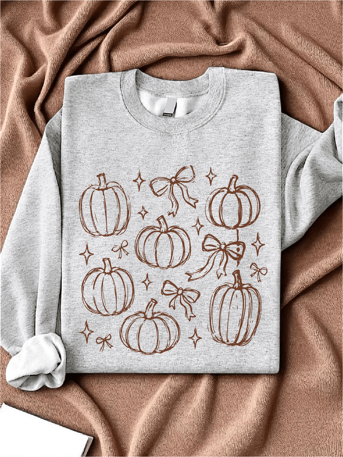 Retro Fall Pumpkin Sweatshirt