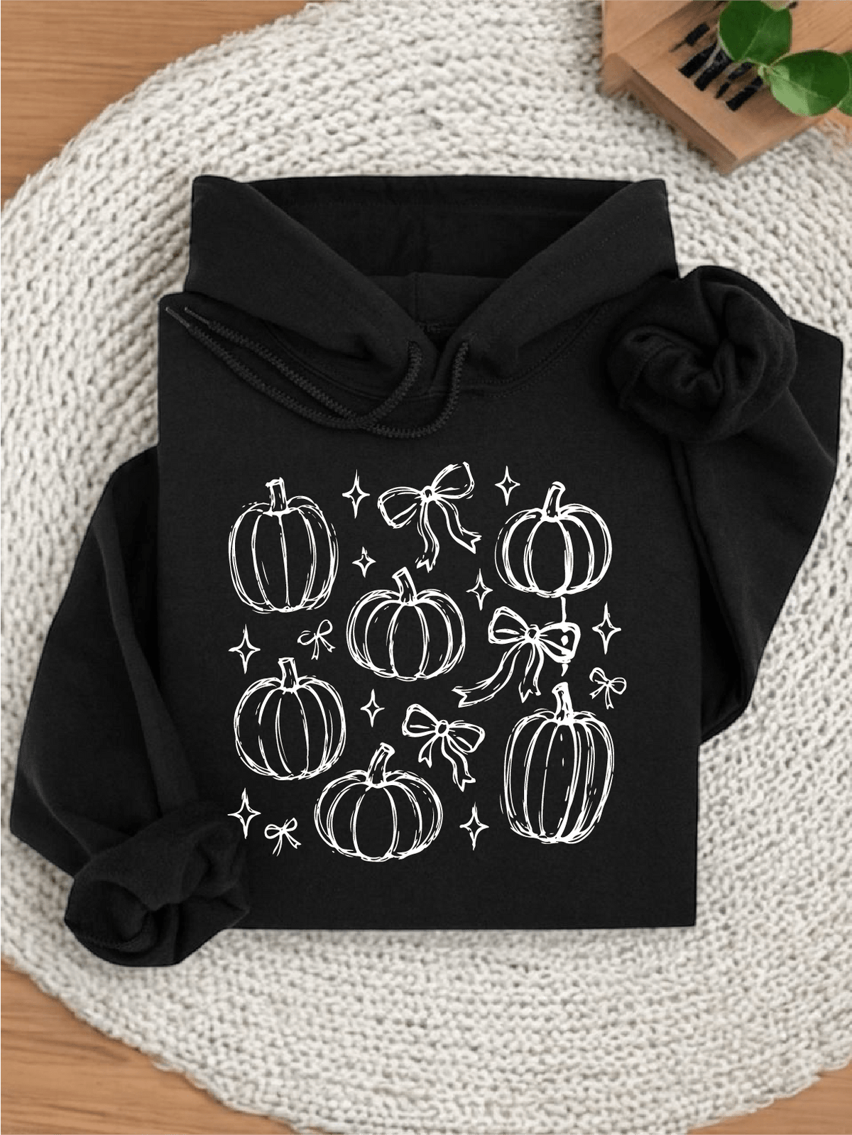 Retro Fall Pumpkin Hoodie