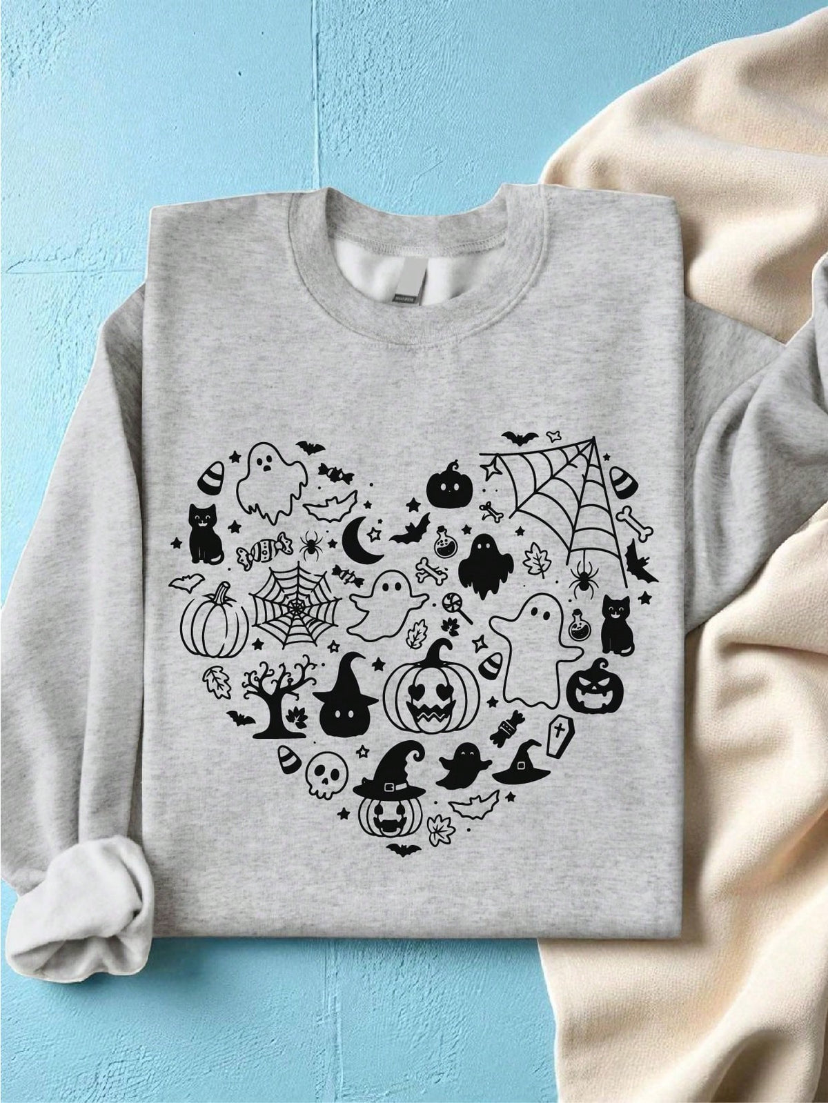 Halloween Heart Sweatshirt