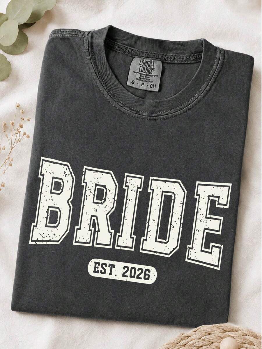 Bride EST 2026 T-Shirt