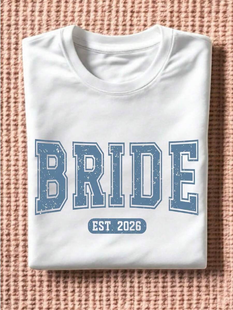 Bride EST 2026 T-Shirt