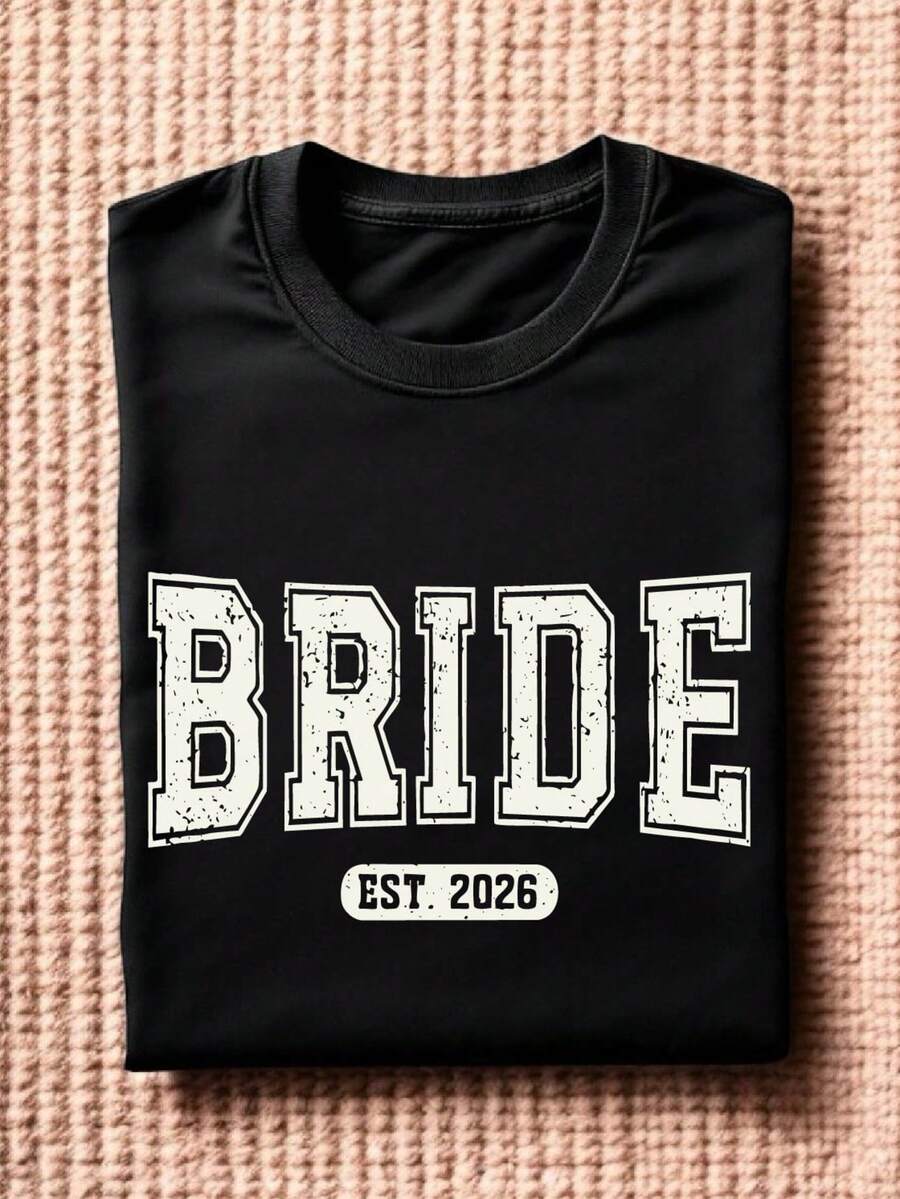 Bride EST 2026 T-Shirt